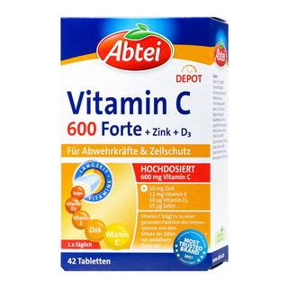 Abtei  Vitamin C 600 Forte 
