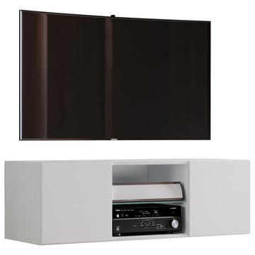 TV Möbel | Wandboard | Lowboard hängend | Maße H. 40 x B. 95 oder 115 x T. 36 cm | Wandschrank - Jusa