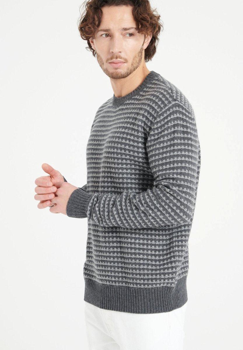 Studio Cashmere8  ZACH 3 Pull col rond 4 fils - 100% cachemire 