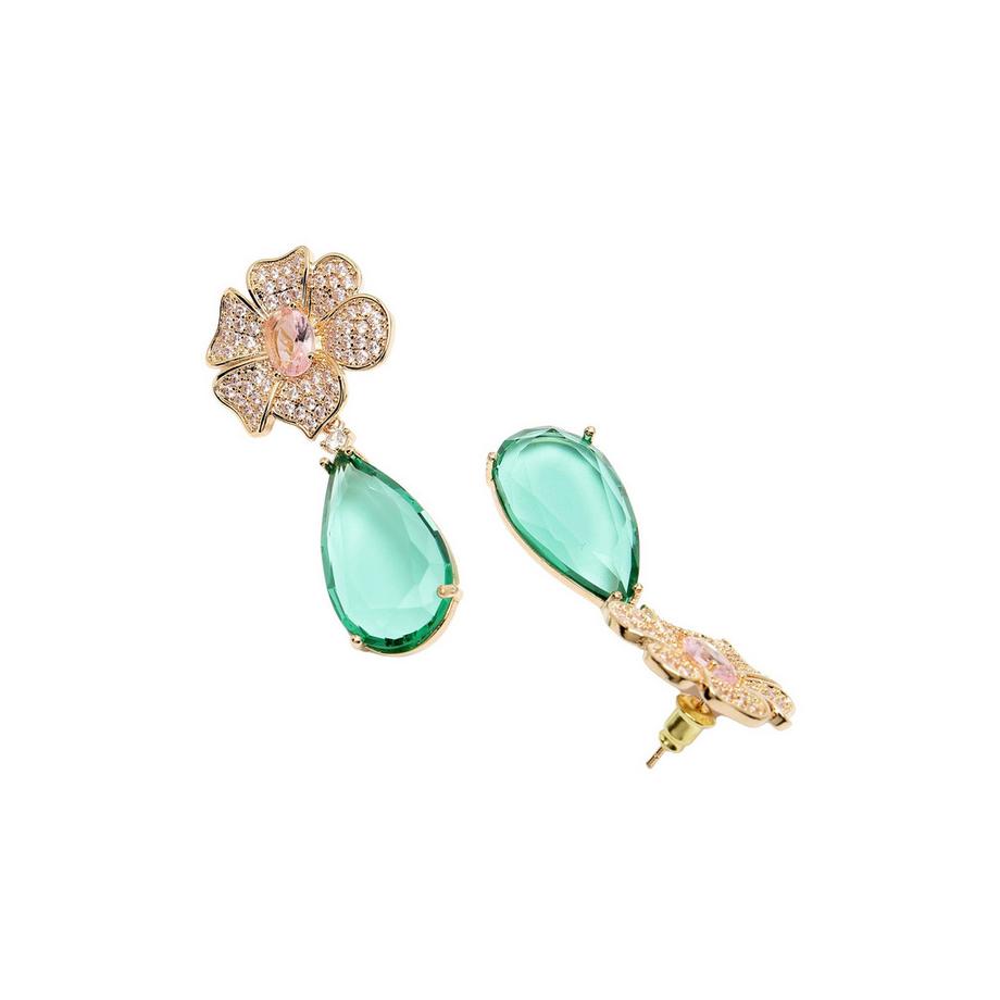 AVANT-GARDE PARIS  Diva Kollektion Florale Tropfenohrringe 