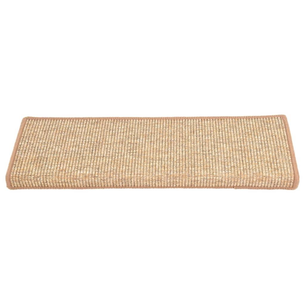 VidaXL Tapis d'escalier polypropylène  