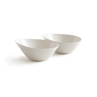 La Redoute Intérieurs Lot de 2 bols à pâtes porcelaine  