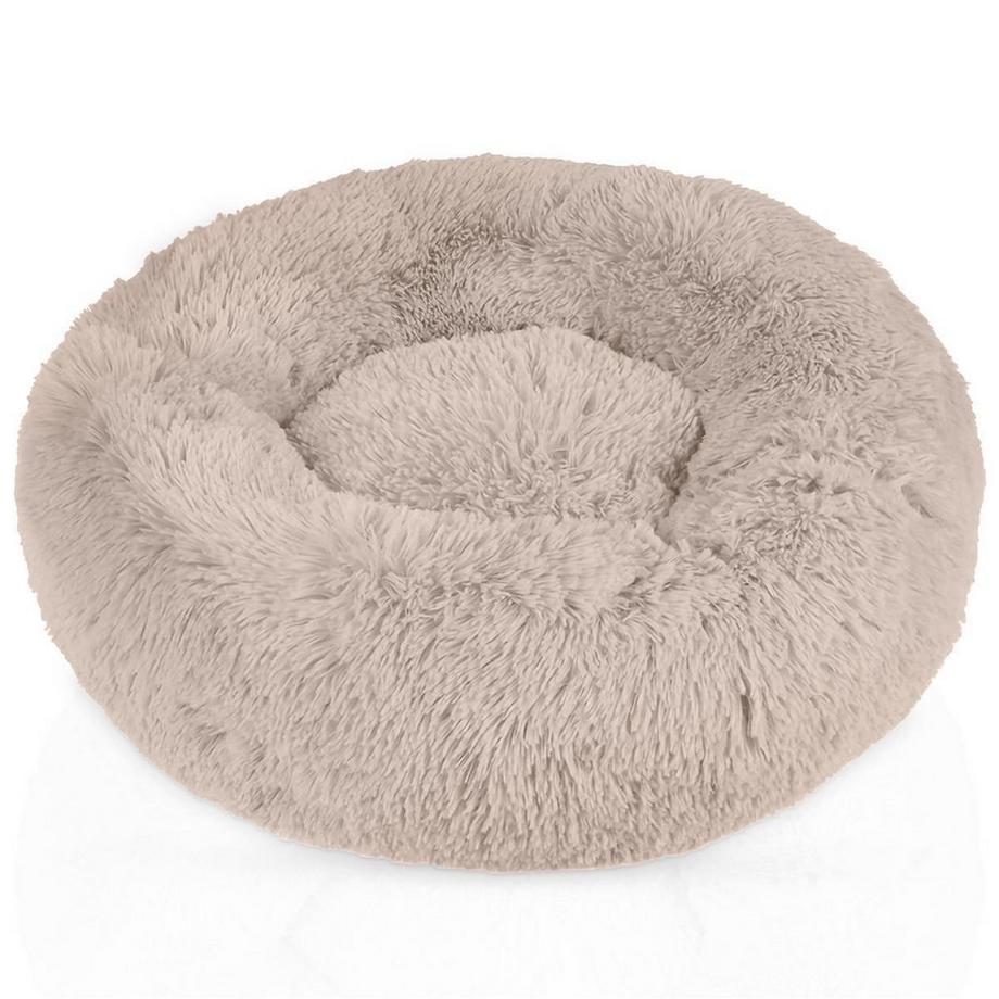 Intirilife  Lit pour animaux en peluche moelleux 
