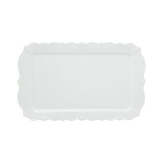 Wolff Assiette en porcelaine Fancy White  