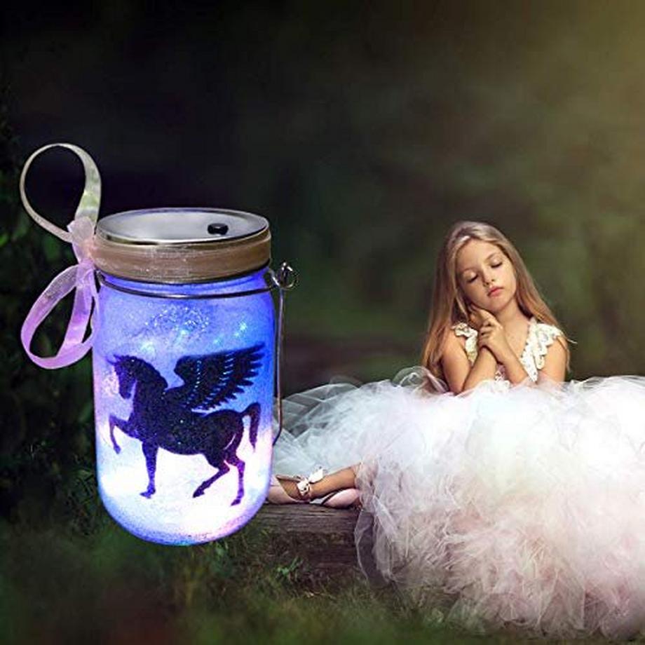 Activity-board  Kit d'artisanat de fée volante pour enfants, bricolage pour fabriquer votre propre lanterne de fée, artisanat de décoration de veilleuse 