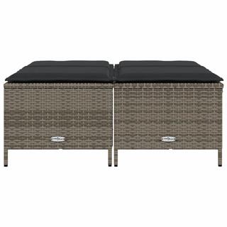 VidaXL  Gartenhocker poly-rattan 