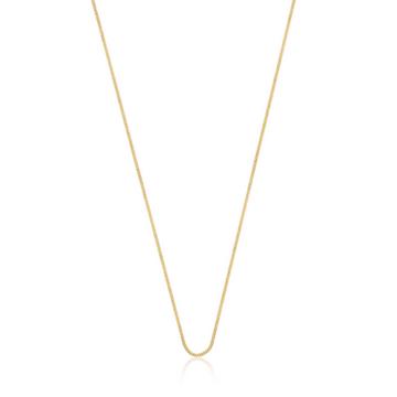 Collier Panzer Gelbgold 750, 1mm, 40cm