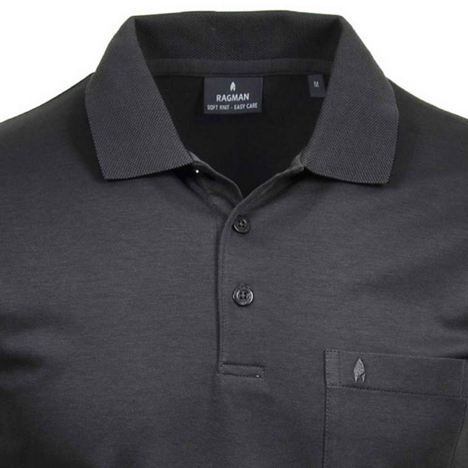 Ragman Polo Softknit Vestibilità Comoda  