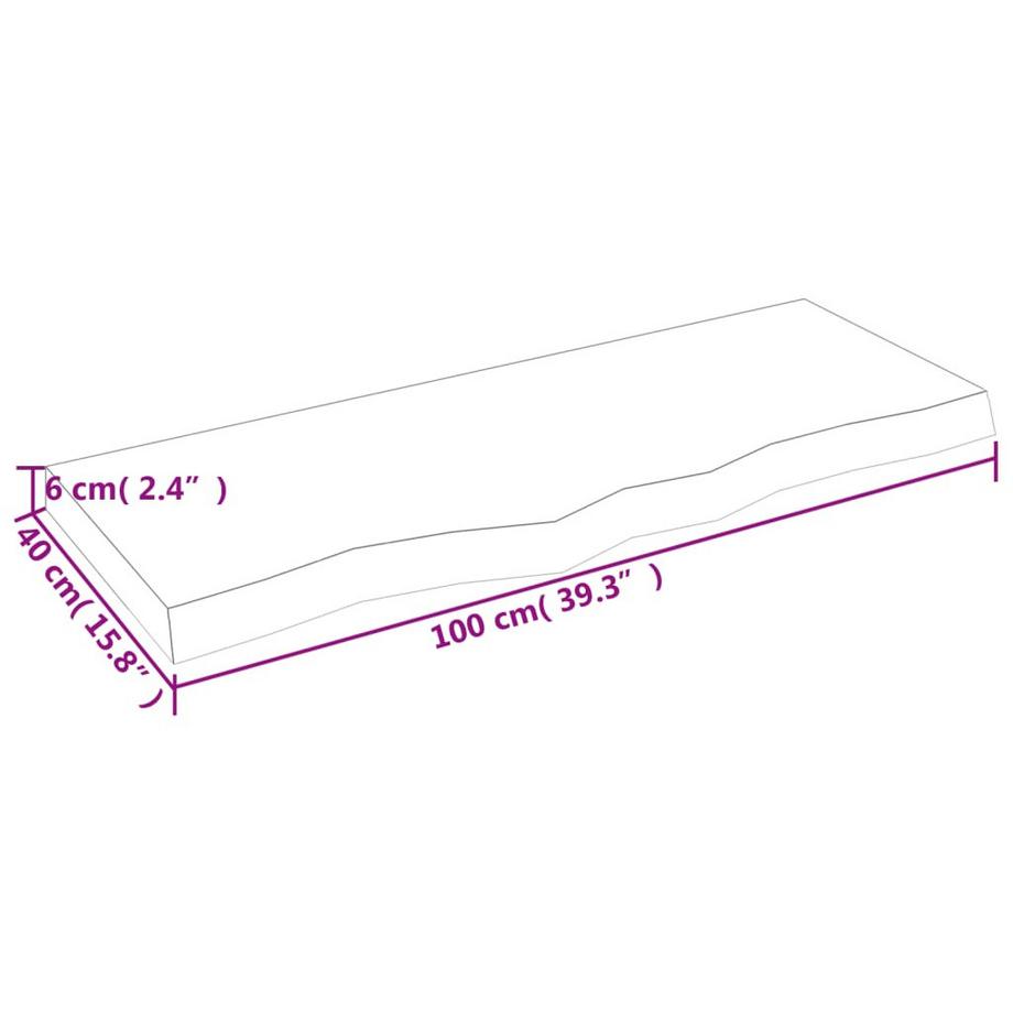 VidaXL piano per tavolo Legno  