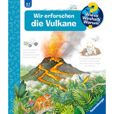 Wieso? Weshalb? Warum?, Band 4: Wir erforschen die Vulkane Noa, Sandra; Voigt, Silke (Illustrationen) Copertina rigida 