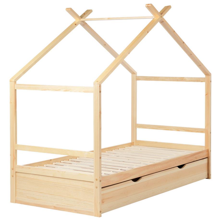 Beliani Kinderbett aus Kiefernholz  ORGEVAL  