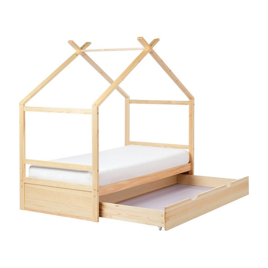 Beliani Letto per bambini en Legno di pino Moderno ORGEVAL  