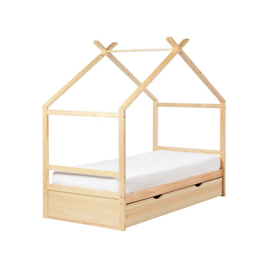 Beliani Letto per bambini en Legno di pino Moderno ORGEVAL  