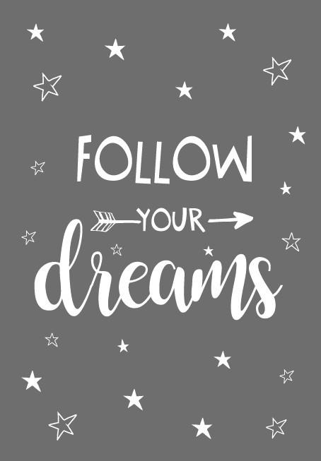 Image of Teppich Kinderzimmer Spruch Motiv Sterne Unisex 120X160CM