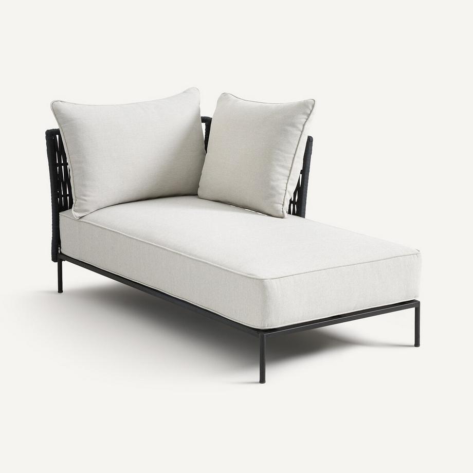 Récamiere Leandra mit variabler Lehne