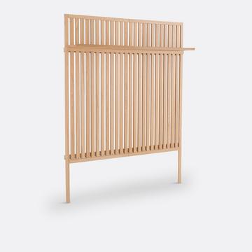 Hohes Kopfteil Theonie mit Ablage