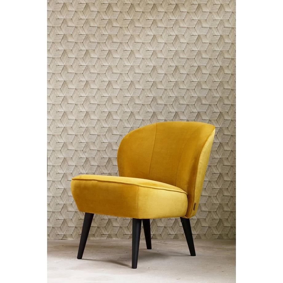 mutoni Sessel Sara Velvet ocker  