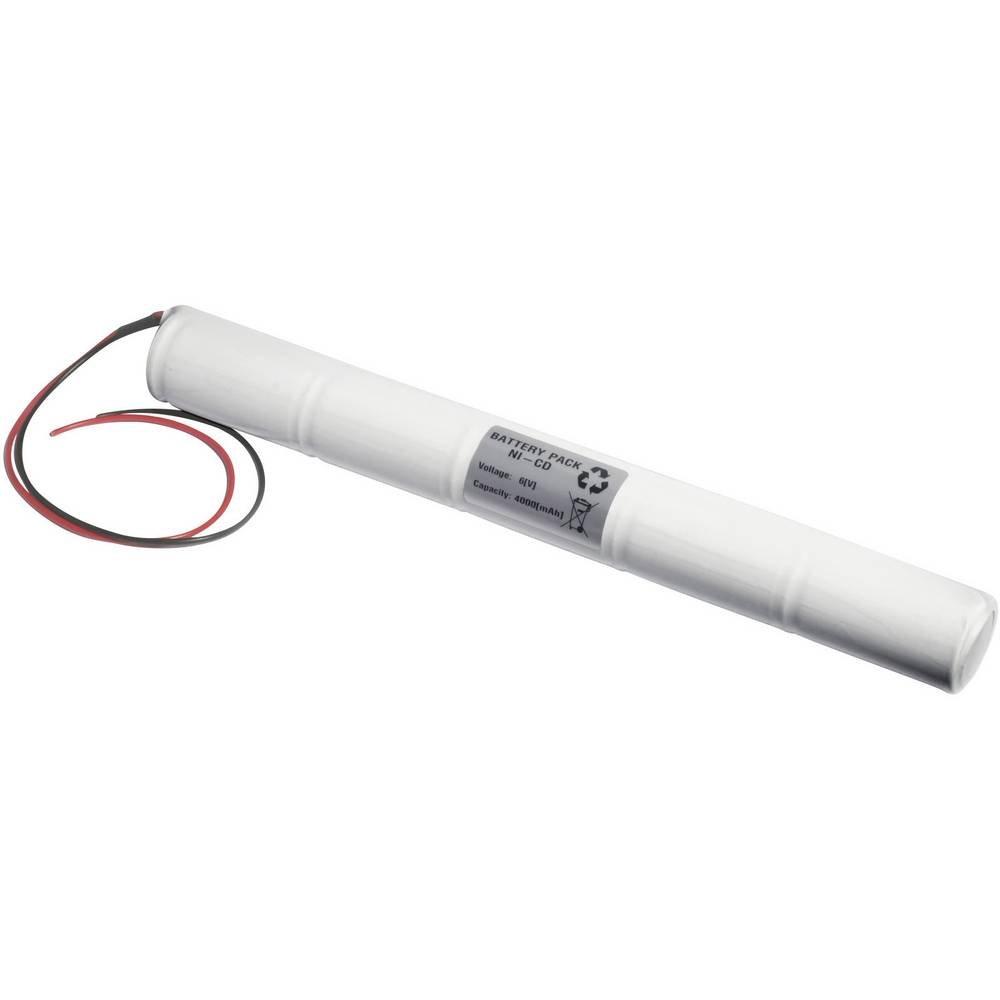 Image of Fluchtweg-Notleuchtenakku 4000 mAh mit Kabeln