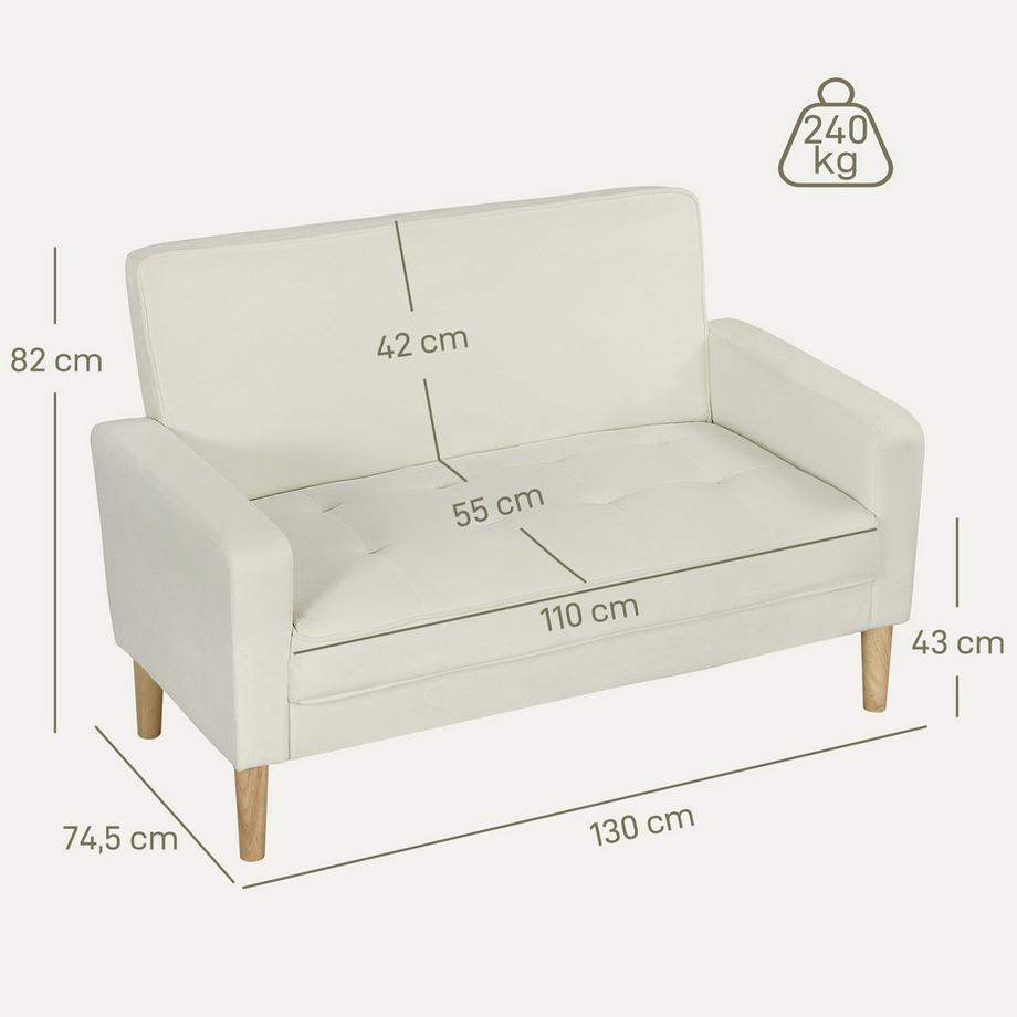 HOMCOM Sofa  