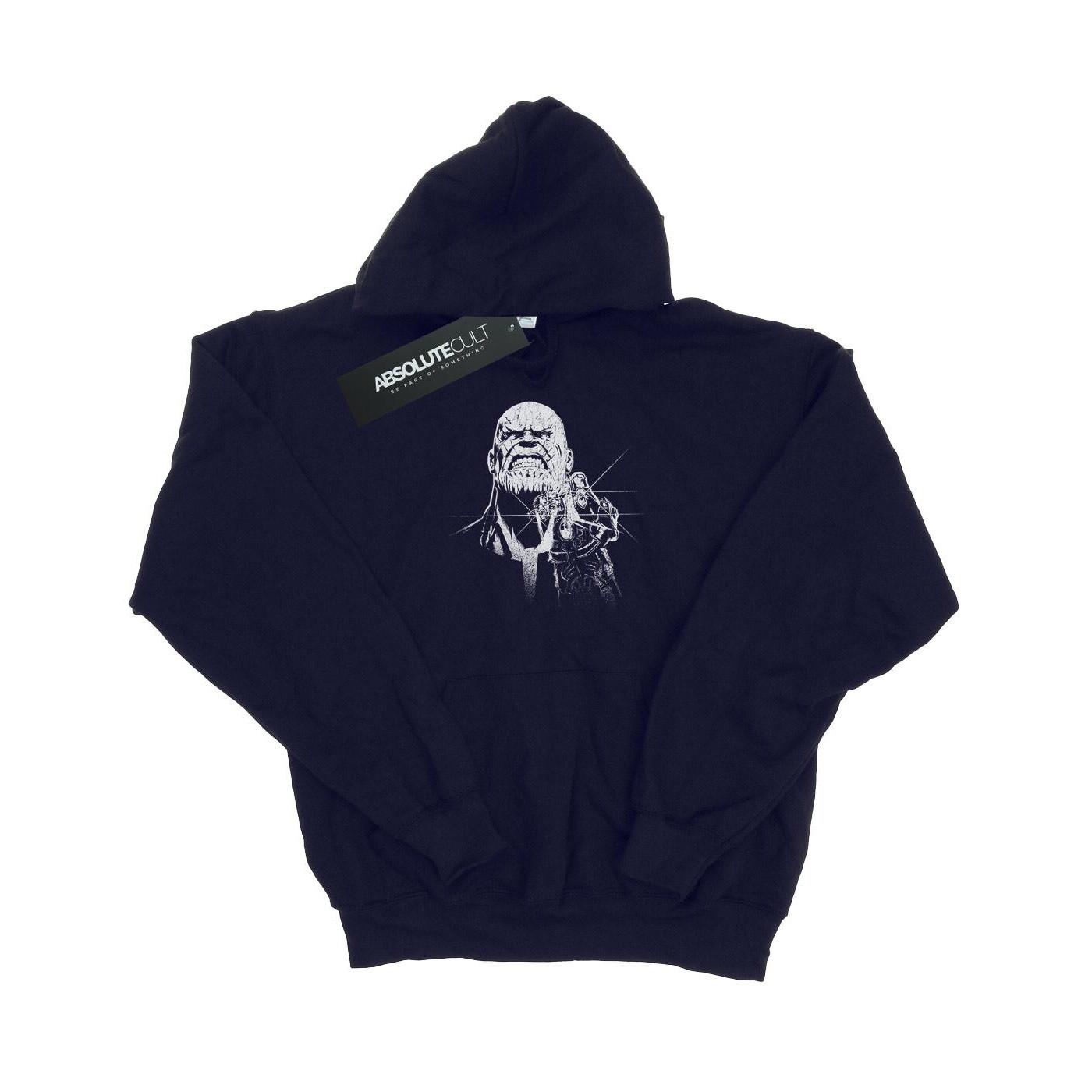 Image of Avengers Infinity War Fierce Thanos Kapuzenpullover Damen Marine XL
