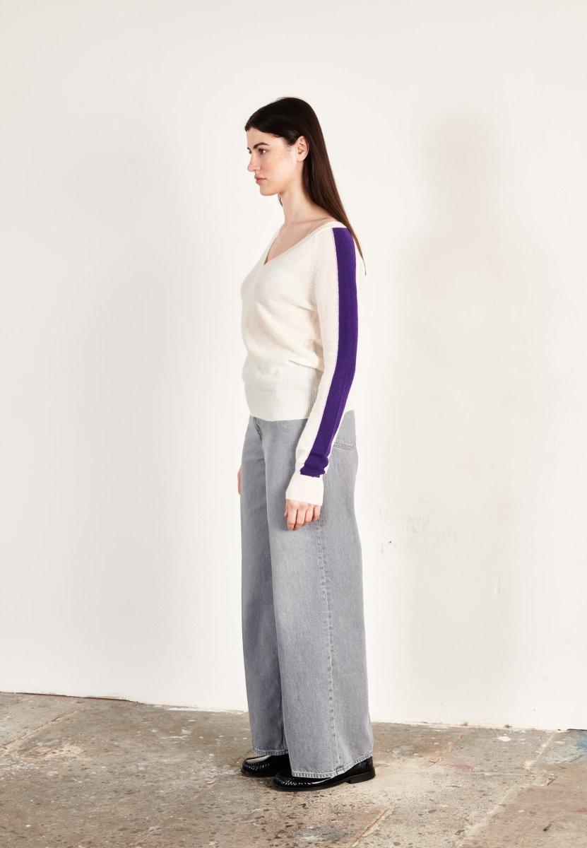 Studio Cashmere8 RIA 1 V-Ausschnitt Pullover  