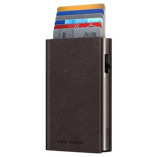 Tru Virtu CLICK & SLIDE Sleek Nappa Wallet  