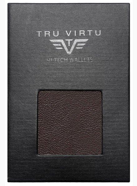 Tru Virtu CLICK & SLIDE Sleek Nappa Wallet  