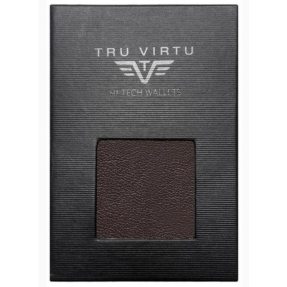 Tru Virtu CLICK & SLIDE Sleek Nappa Portafoglio  