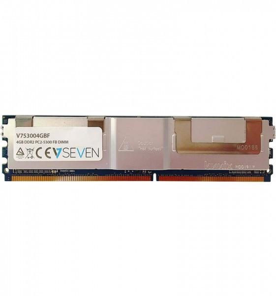 V7  4GB DDR2 PC2-5300 667Mhz SERVER FB DIMM Server Módulo de memoria - 53004GBF 