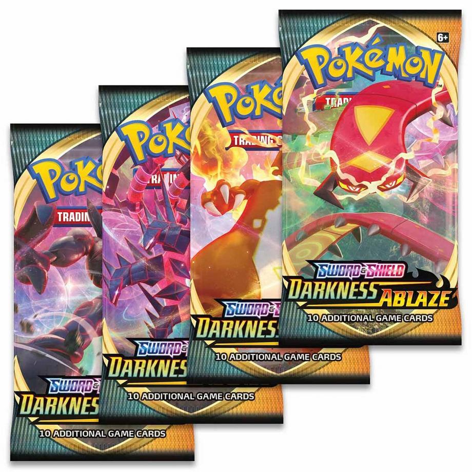 Pokémon  Sword & Shield Darkness Ablaze Build & Battle Prerelease Kit 