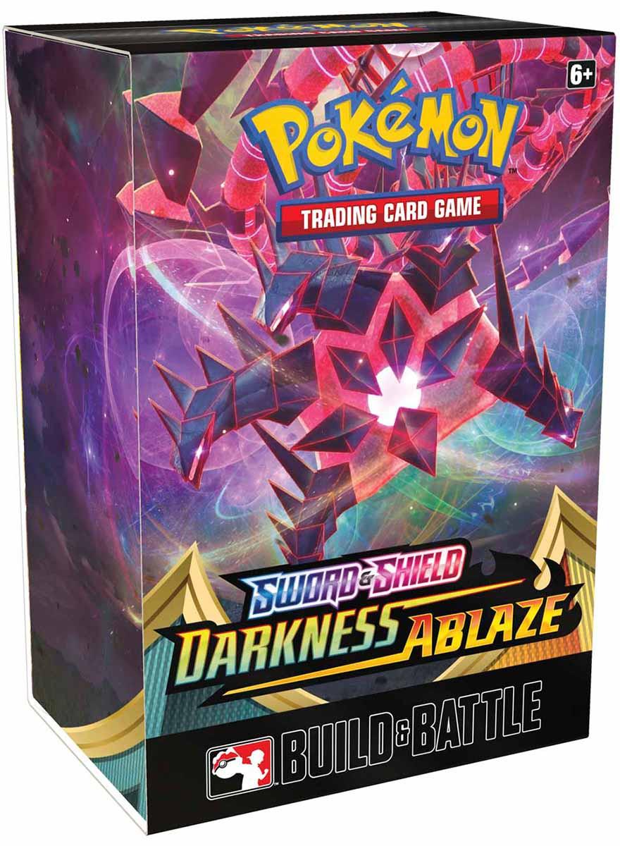 Pokémon  Sword & Shield Darkness Ablaze Build & Battle Prerelease Kit 