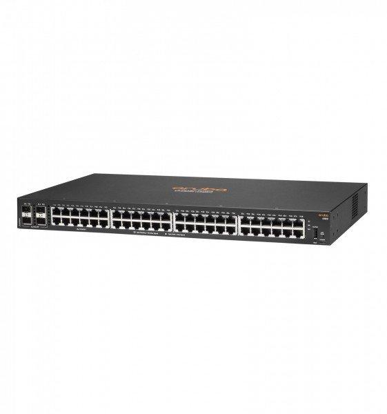 Image of Aruba 6100 Switch 4 SFP+ Ports, 1 USB Type C Console Port, 1 USB Type A Host Port, Layer 2