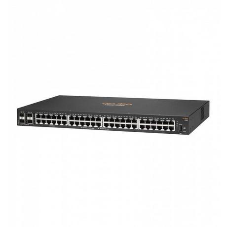 HPE  Aruba 6100 Switch 4 SFP+ Ports, 1 USB Type C Console Port, 1 USB Type A Host Port, Layer 2 