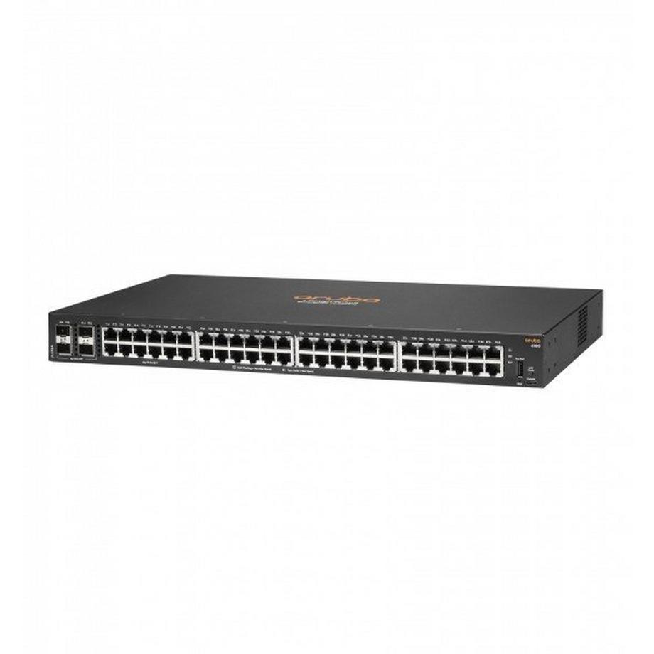 Aruba 6100 Switch 4 SFP+ Ports, 1 USB Type C Console Port, 1 USB Type A Host Port, Layer 2