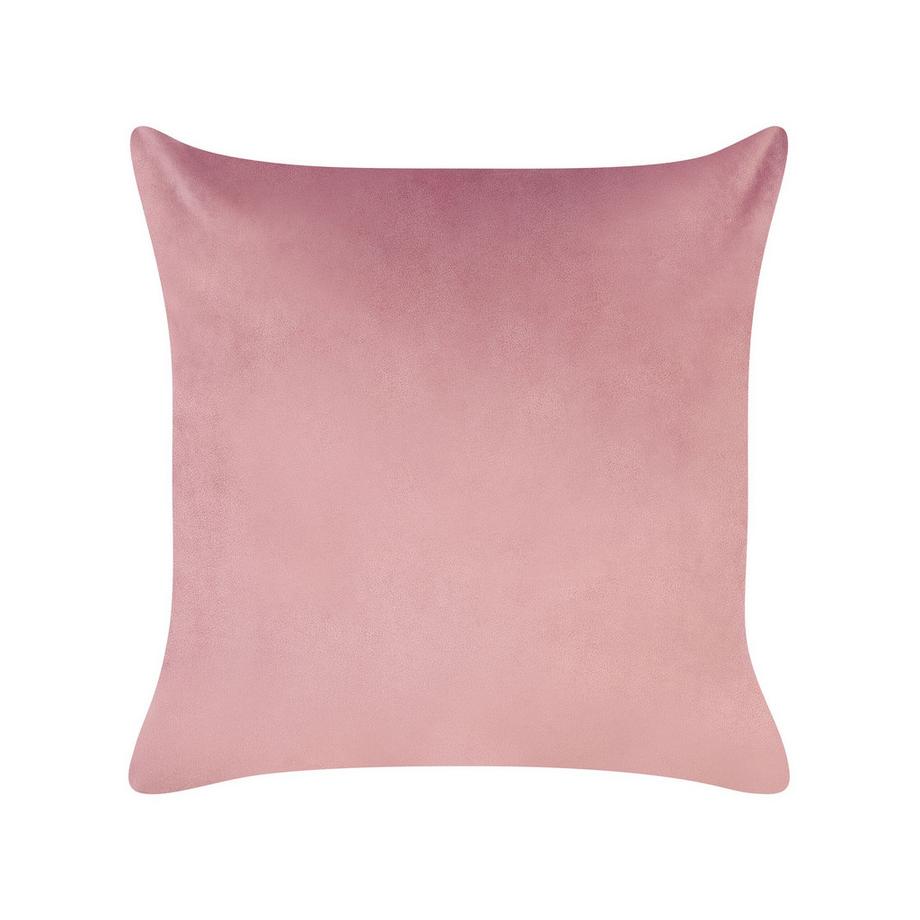 Beliani Dekokissen 2er Set aus Samtstoff Modern CARANDAY  