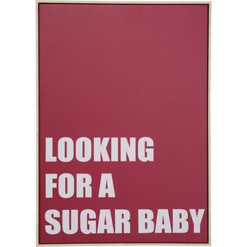 Tableau encadré Sugar Baby 50x70