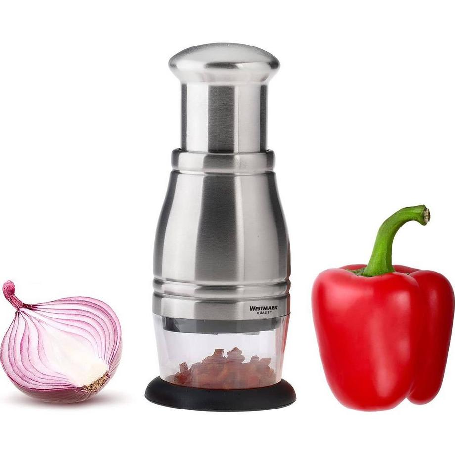 WESTMARK Westmark 1000 affetta / sbuccia alimenti Argento, Trasparente  