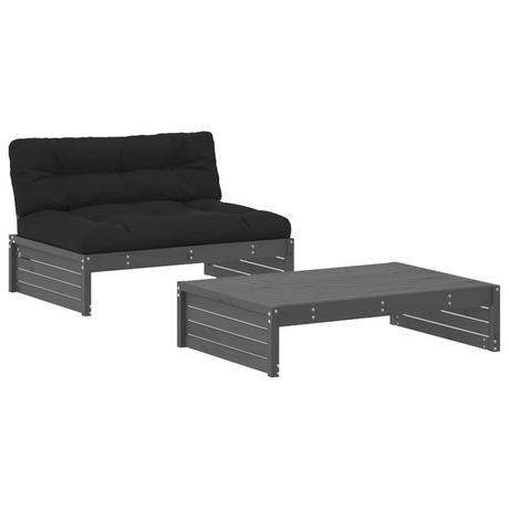 VidaXL Garten lounge set holz  