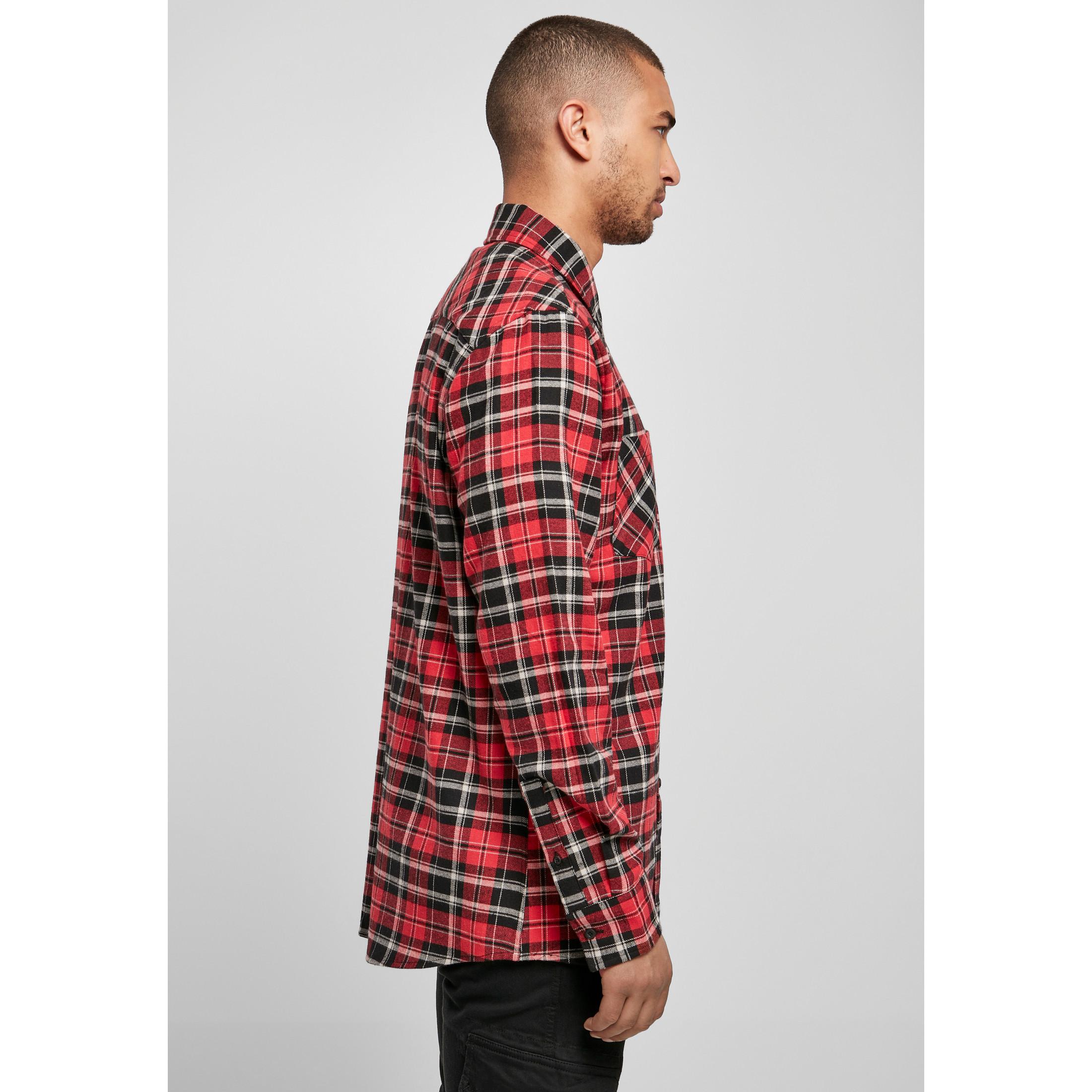 URBAN CLASSICS Kariertes Flanellhemd  