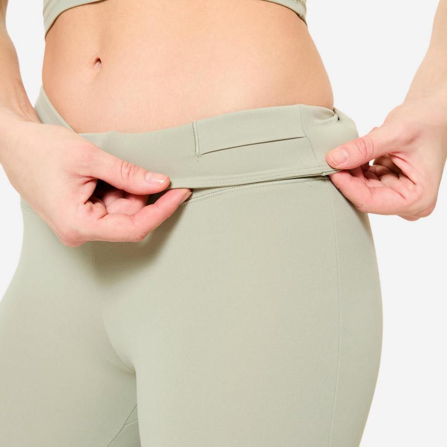 DOMYOS  Leggings  High Waist - ausgestelltes Bein Polyamid 