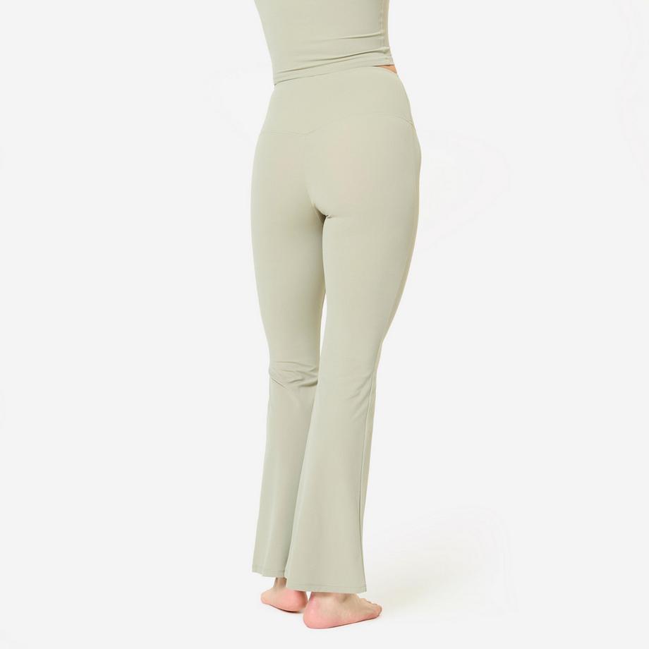 DOMYOS  Leggings  High Waist - ausgestelltes Bein Polyamid 