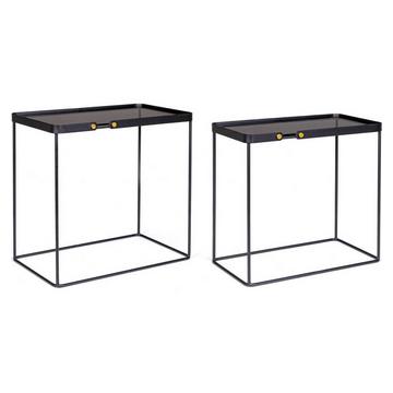 Table d&#039;appoint Zeina rectangulaire (lot de 2)