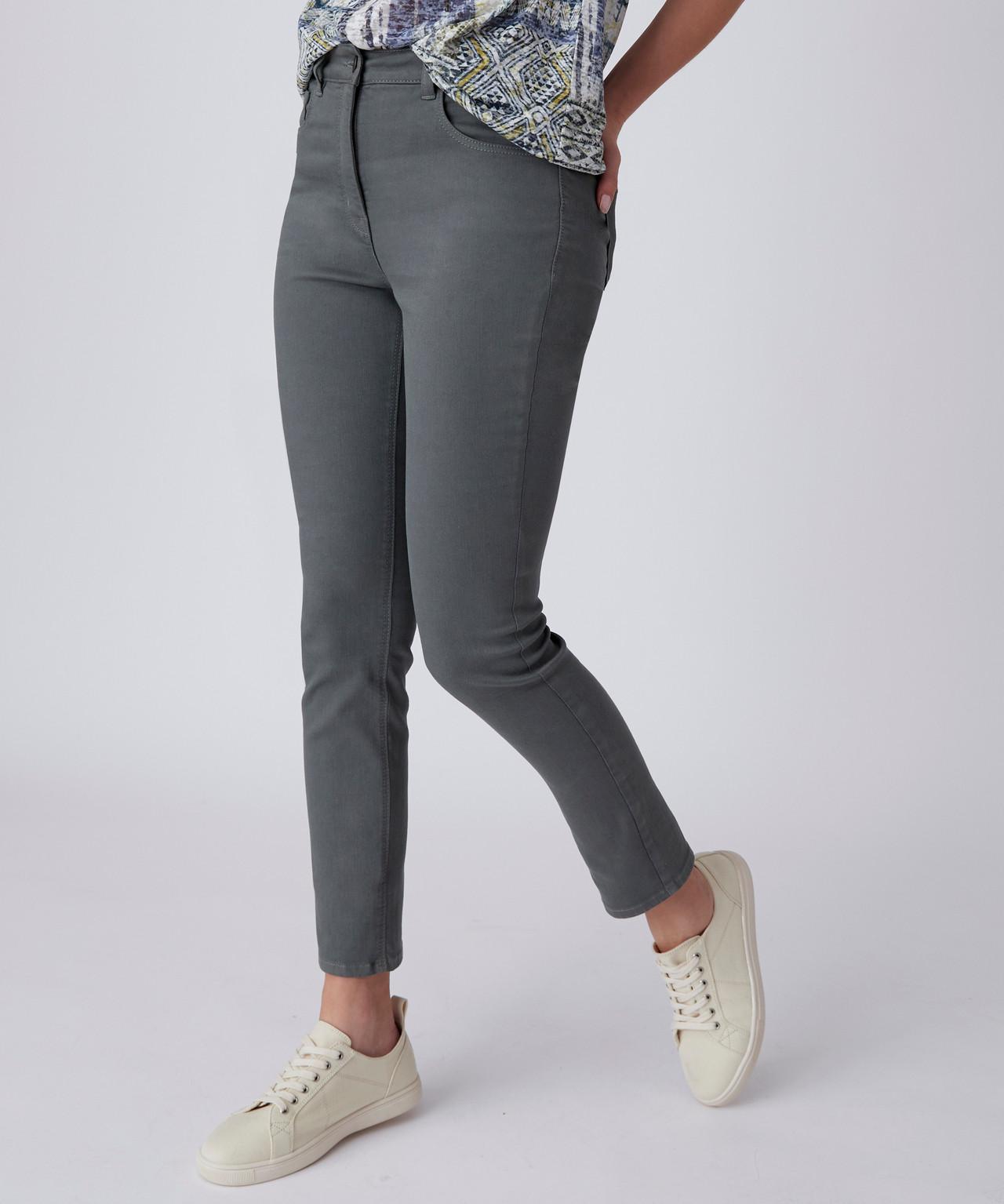 Image of 7/8-slim-jeans, Perfect Fit By . Damen Grün 44