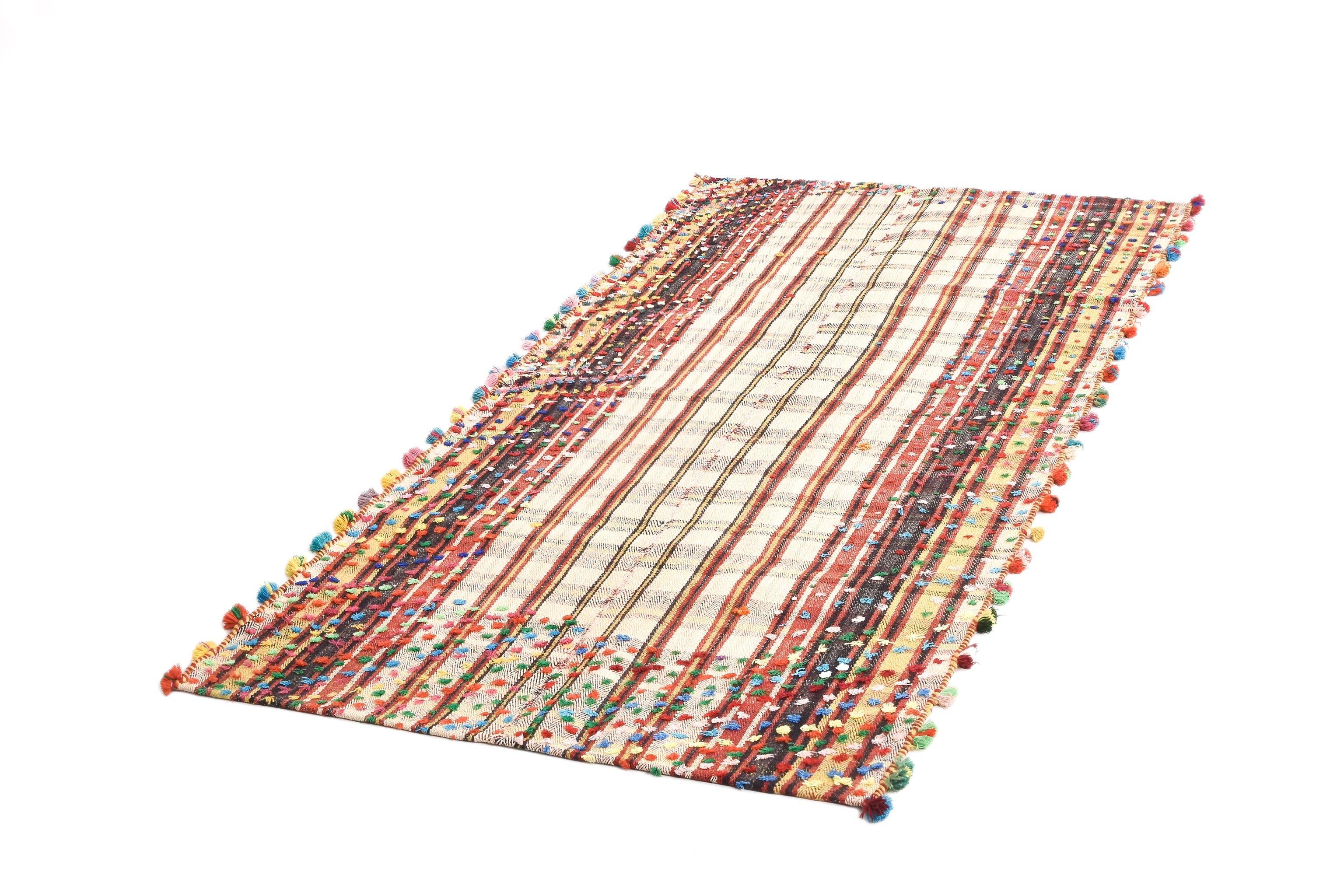 VIDAL Tapis fait à la main Jajim old  