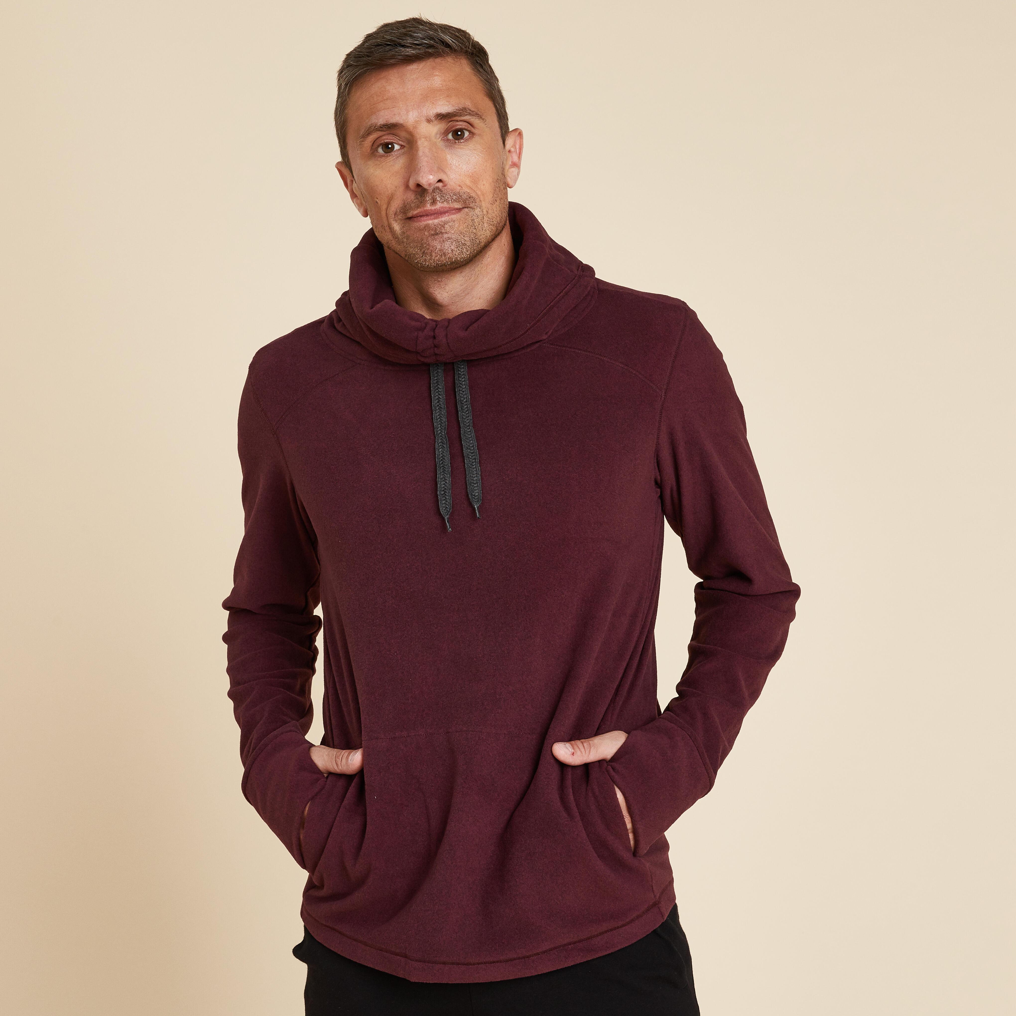 Image of Fleece - Relax Herren Violett Bedruckt S