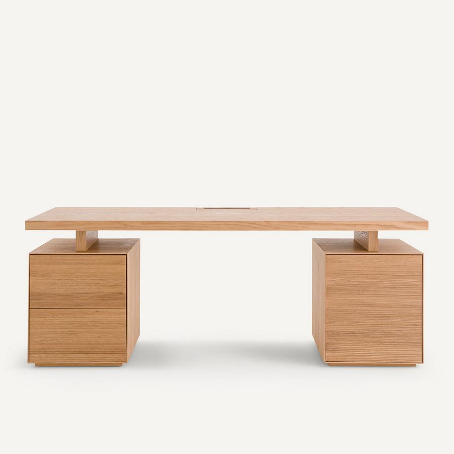 AM.PM Bürocontainer 1 Tür Eiche und Furnier  