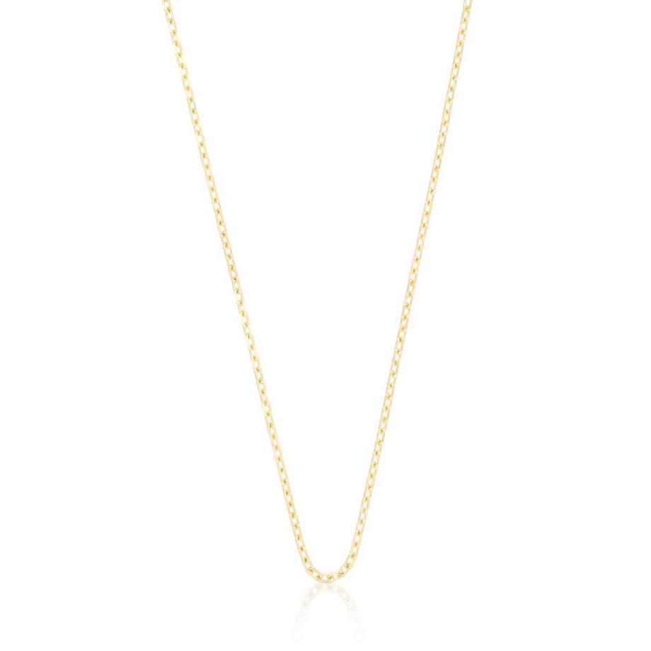 MUAU Schmuck  Collier Anker Gelbgold 750, 1.8mm, 50cm 