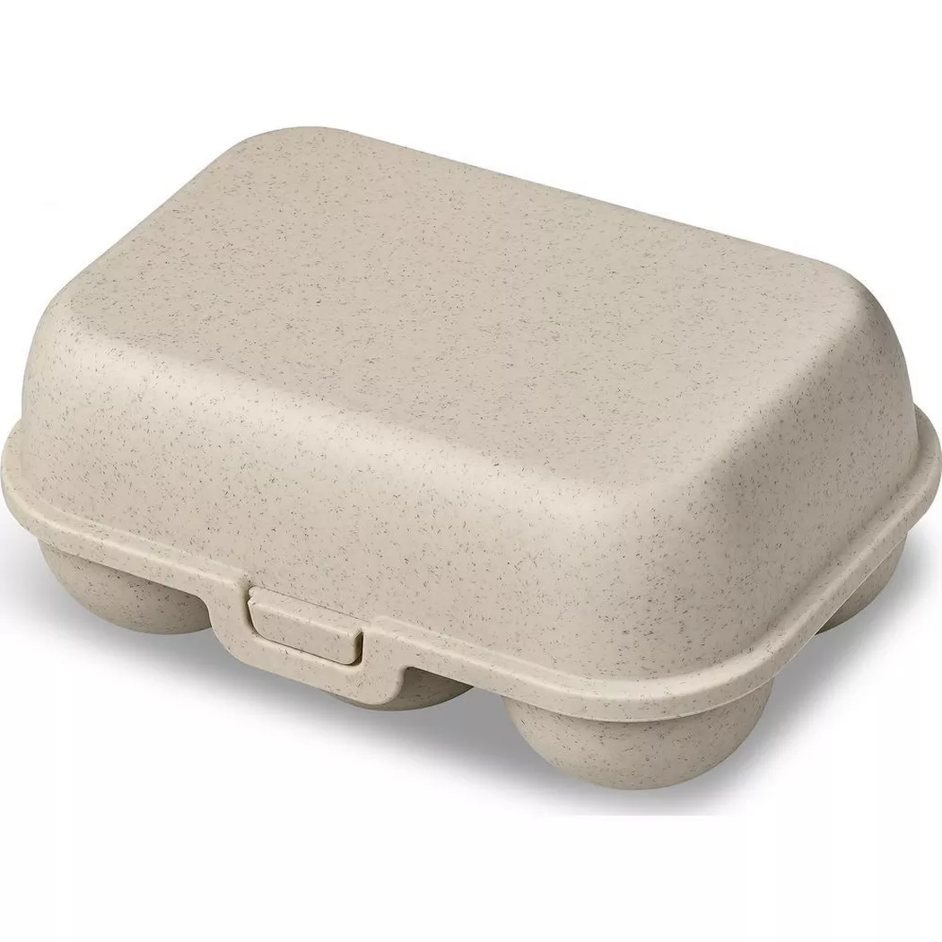 Koziol - Eierbox To Go mini, One Size, Beige