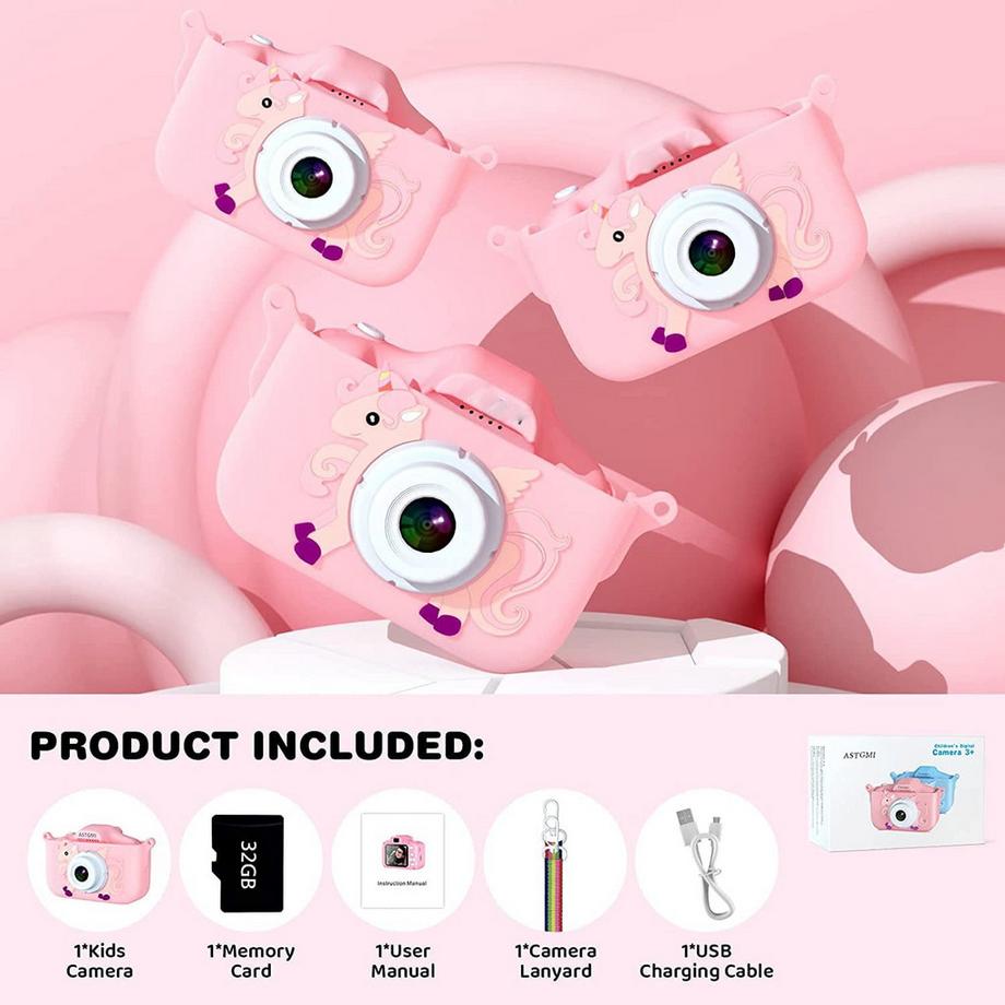 Activity-board  Digitalkamera für Kinder, wasserdichte Action-Kamera 