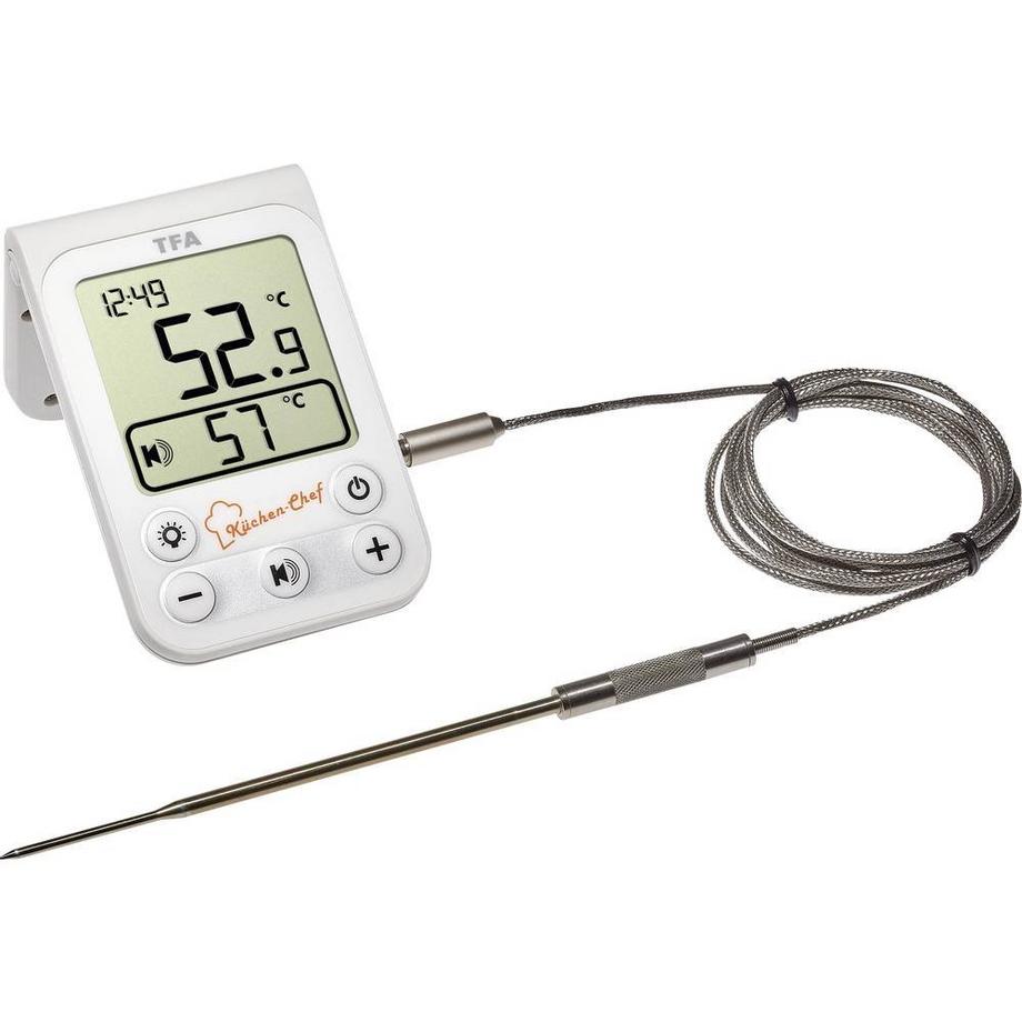 TFA Dostmann  TFA Küchen-Chef Bratenthermometer 